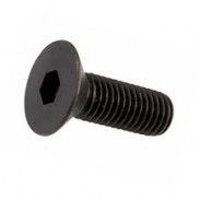 Винт потайной DIN 7991 внутренним шестигранником чёрный