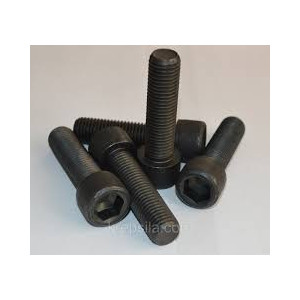 Винт полусфера М10 х 75мм 12,9 DIN 912 внутренним шестигранником чёрный